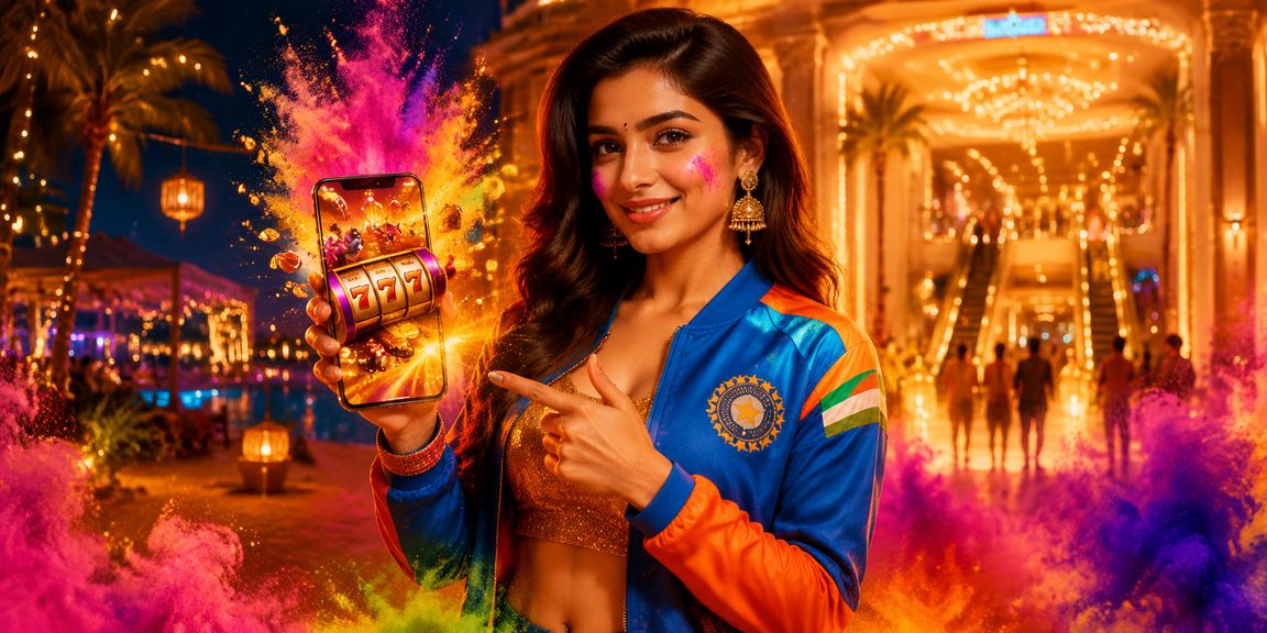 Goa cricket betting and Holi festival celebration scene